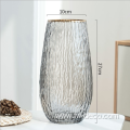 Transparent Modern Waterfall Glass Vase for Home